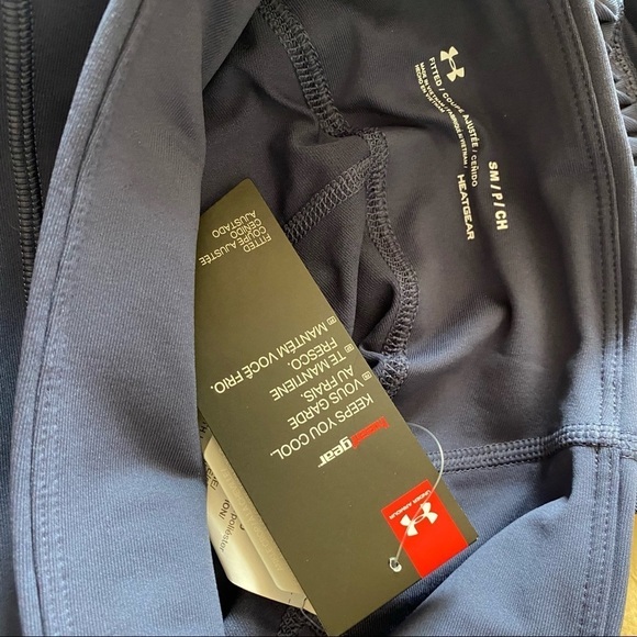 NEW UNDER ARMOUR sz S Vanish Pleated Leggings Mesh - Picture 12 of 12